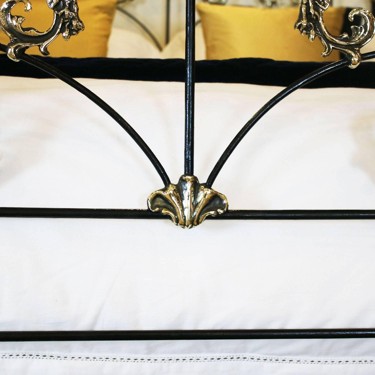 Bespoke Brass and Iron Tangier Bed For Sale 1