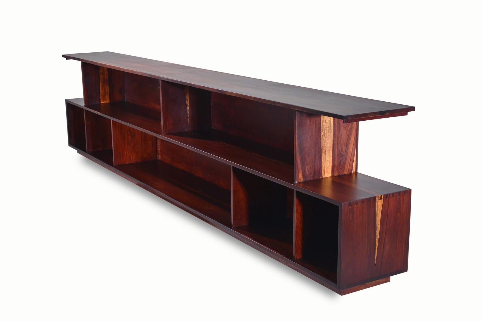 Modern Bespoke Cabinet Reclaimed Hardwood by P. Tendercool For Sale