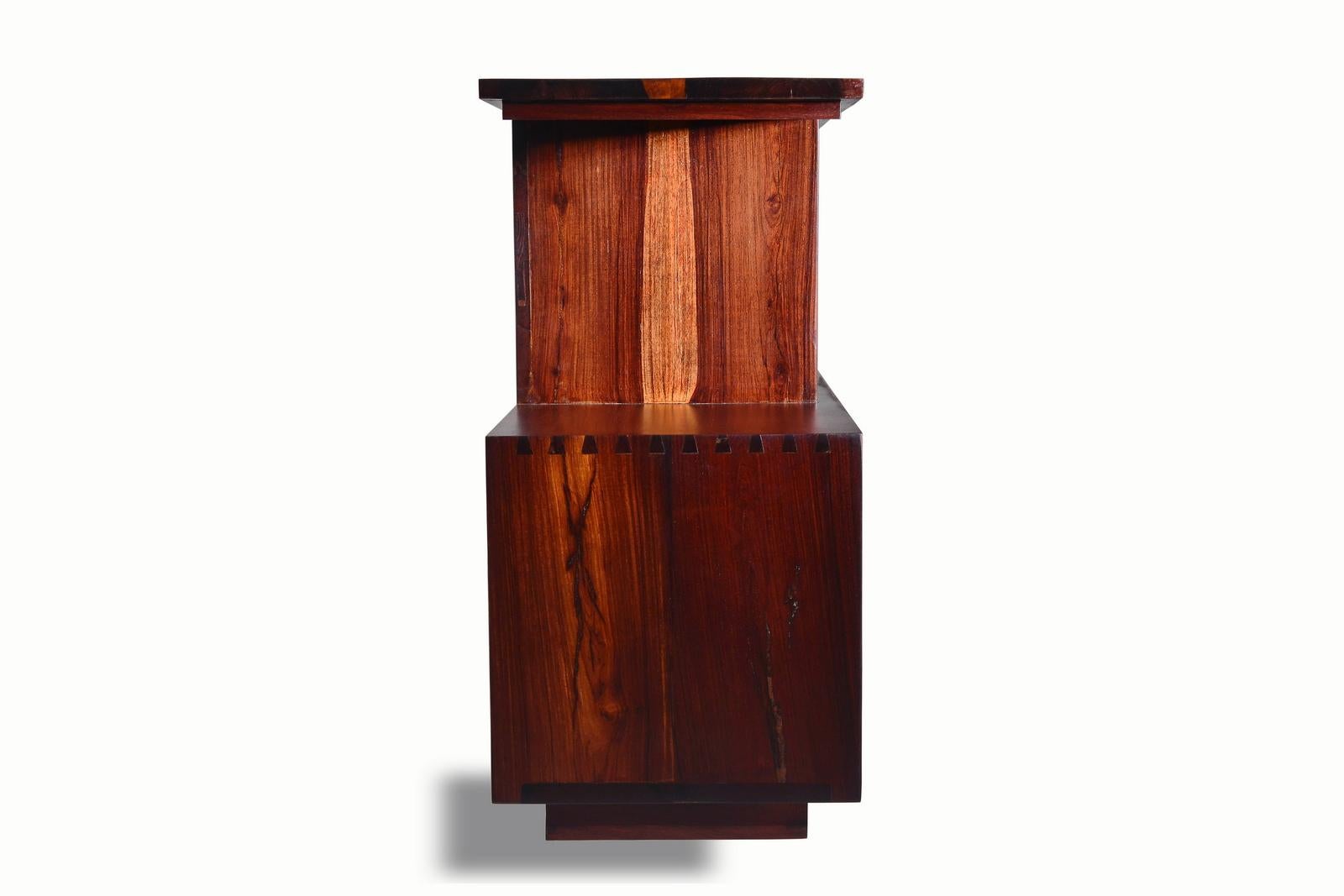 Bespoke Cabinet Reclaimed Hardwood by P. Tendercool For Sale 1