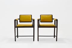 Bespoke Chair Reclaimed Hardwood Handstitched Leather Seating, P. Tendercool