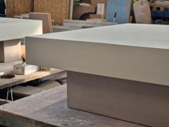 Table basse sur mesure en UHPC mortier de ciment - Design/One par Forma & Cemento