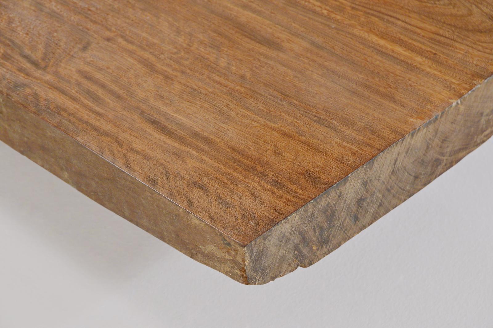Bespoke Coffee Table, Slab of Antique Hardwood by P. Tendercool For Sale 2