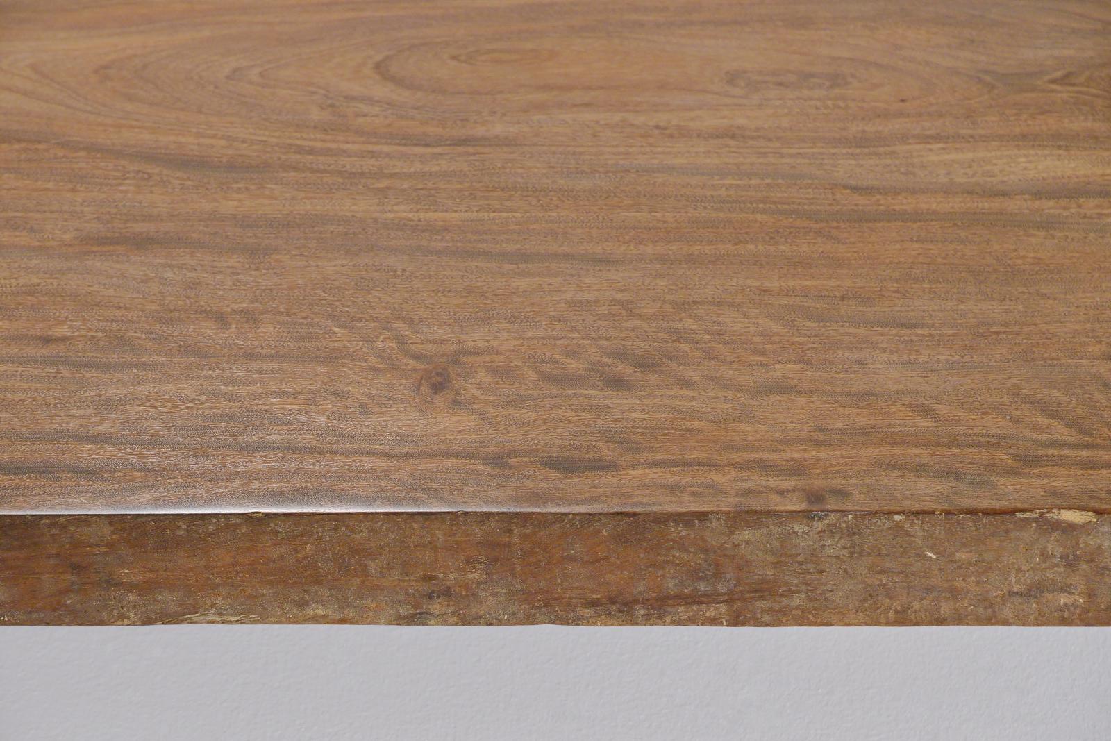 Bespoke Coffee Table, Slab of Antique Hardwood by P. Tendercool For Sale 3