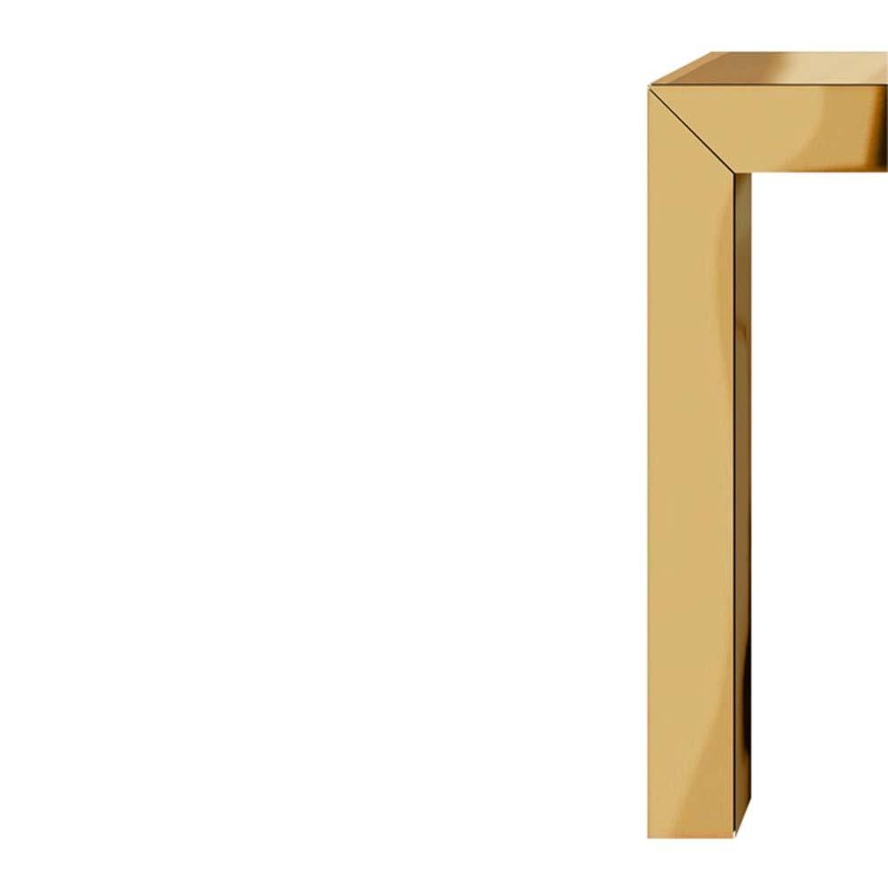 Modern Bespoke Contemporary Gold Color Brass Console Table by Railis Kotlevs, Iceland