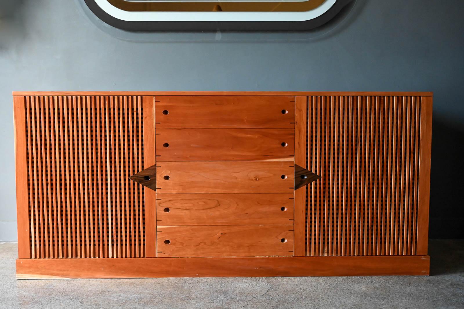 Bespoke Credenza by Aksel Harboe, 1999 In Good Condition For Sale In Costa Mesa, CA