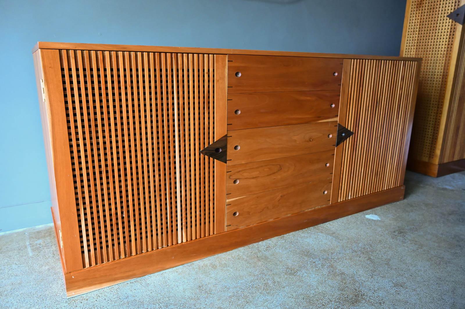 Cherry Bespoke Credenza by Aksel Harboe, 1999 For Sale