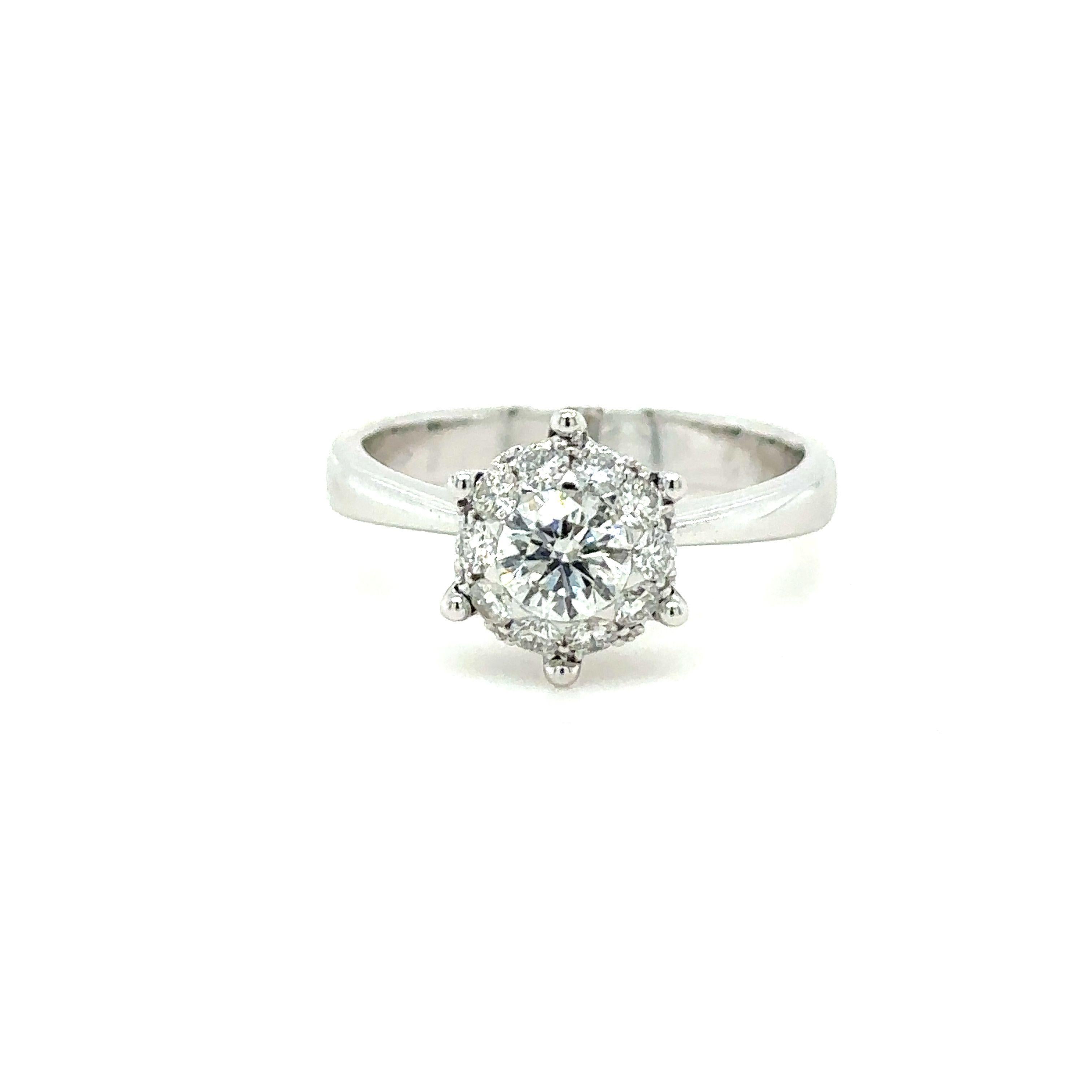 Bespoke Custom Ladies Diamond Ring 0.60ct 5