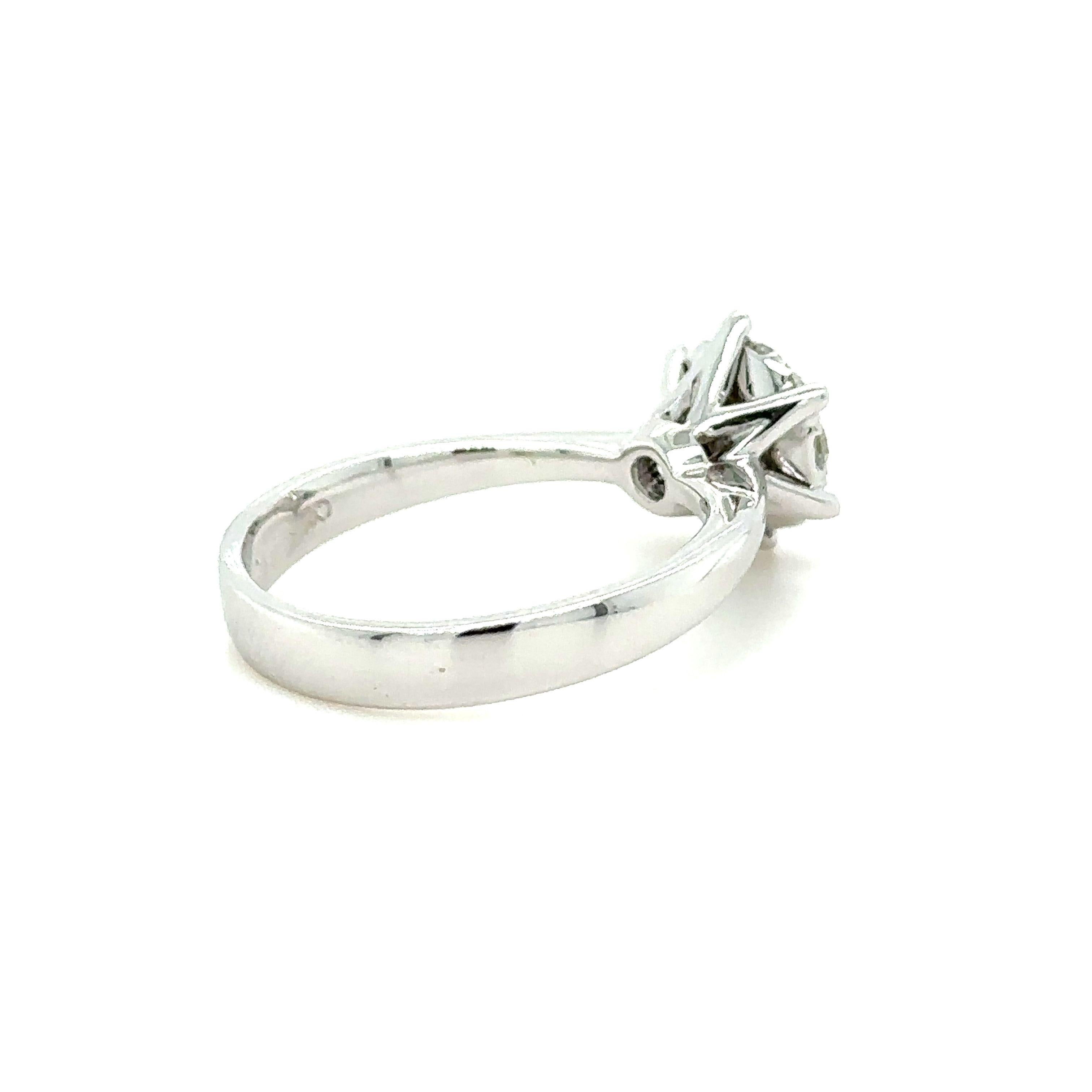 Bespoke Custom Ladies Diamond Ring 0.60ct In Excellent Condition In SYDNEY, NSW