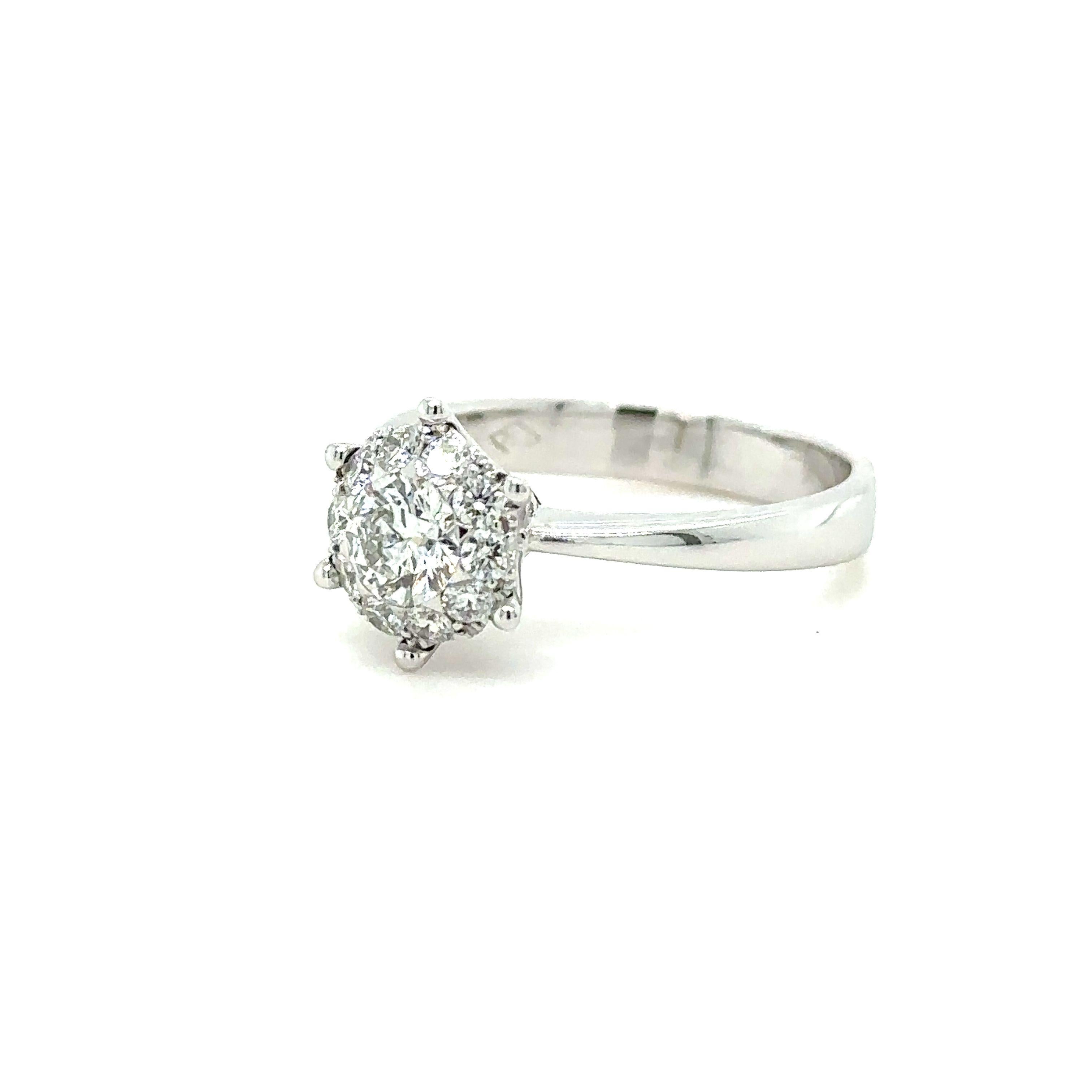 Bespoke Custom Ladies Diamond Ring 0.60ct 4