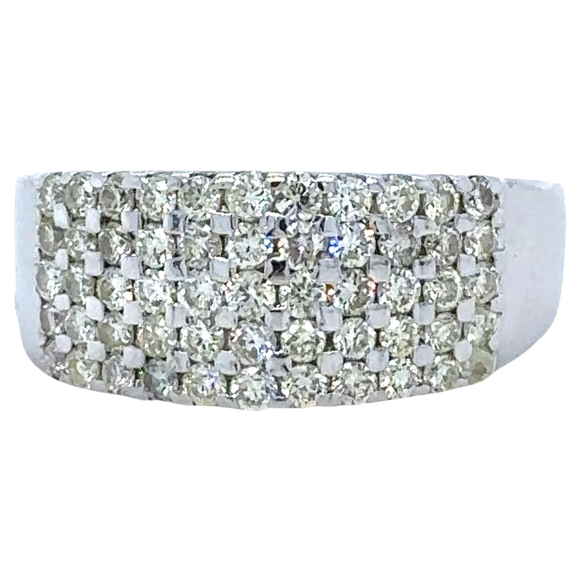 Bespoke Diamond Dress Ring 1.00ct For Sale