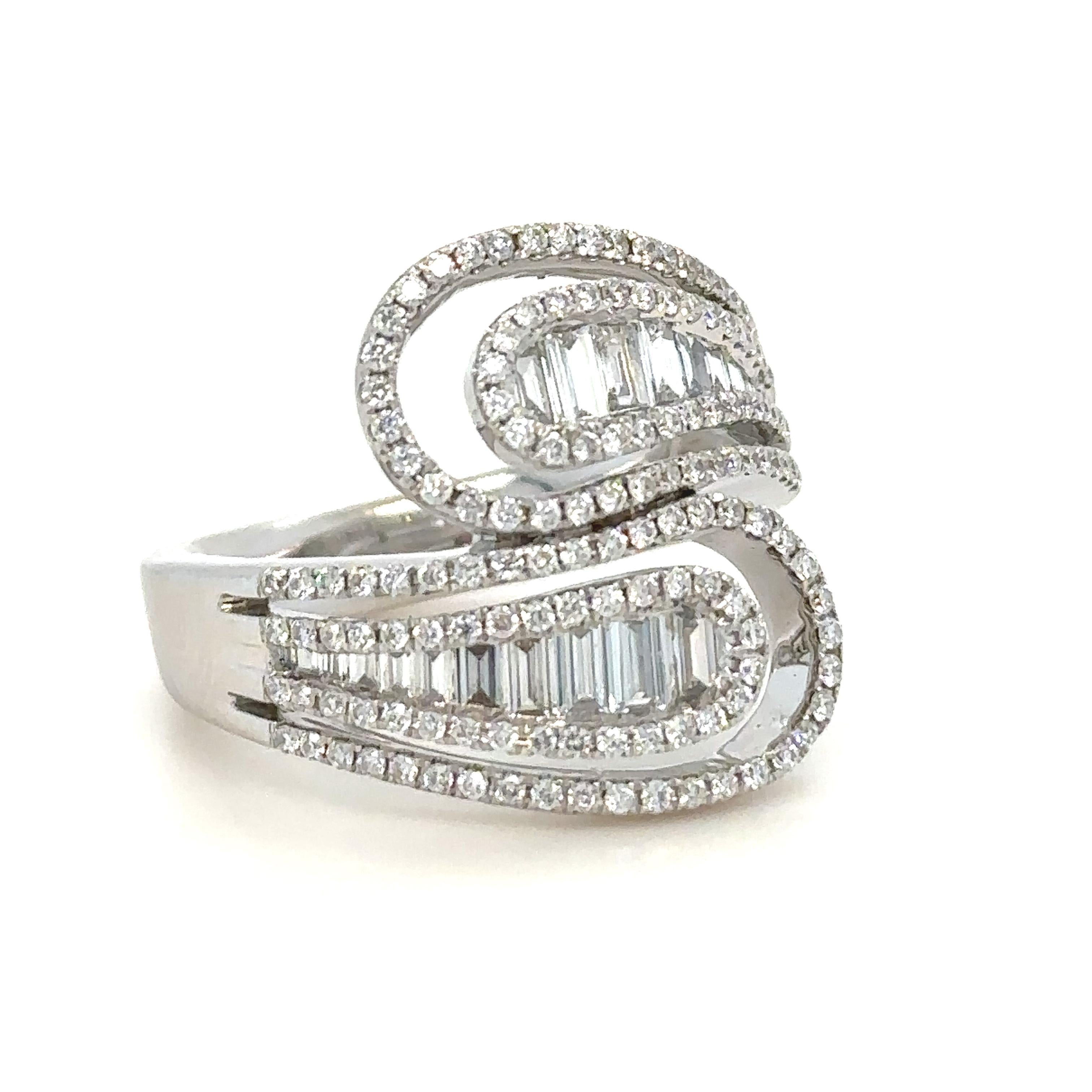Women's Bespoke Diamond Dress Ring 1.50 Carat