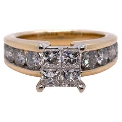 Used Bespoke Diamond Engagement Ring 1.20ct