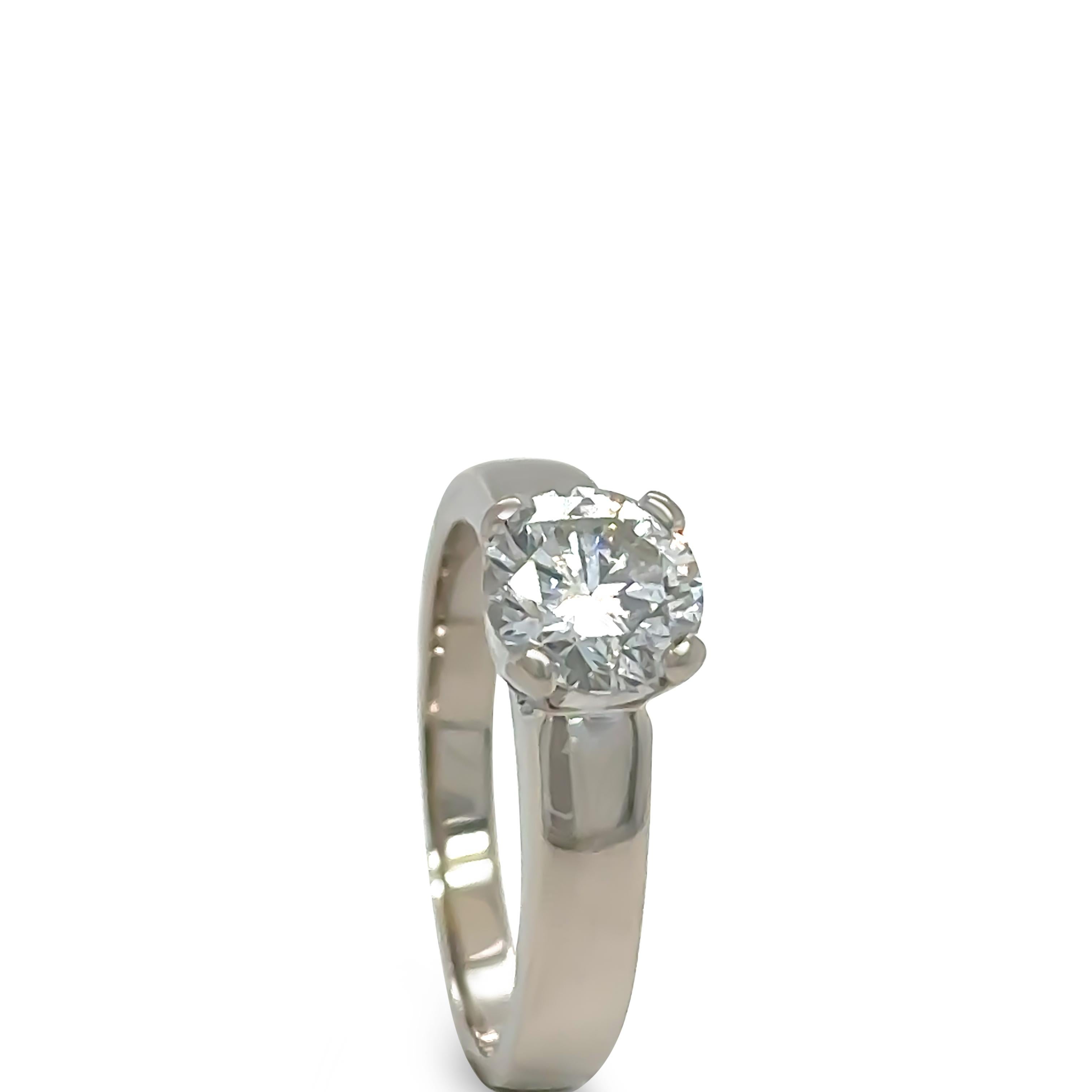 Bespoke Diamond Engagement Ring 1.56ct In Excellent Condition In SYDNEY, NSW