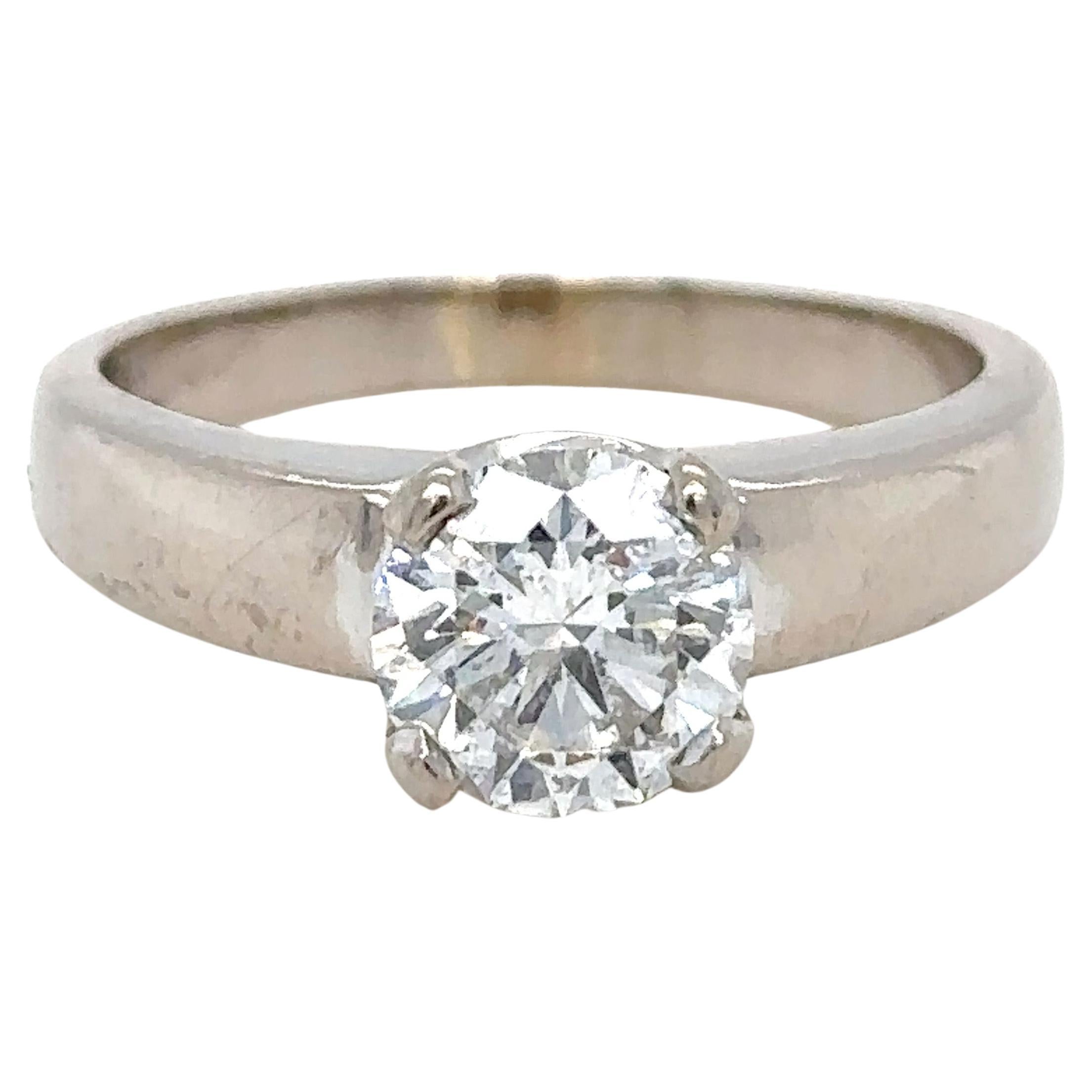 Bespoke Diamond Engagement Ring 1.56ct For Sale