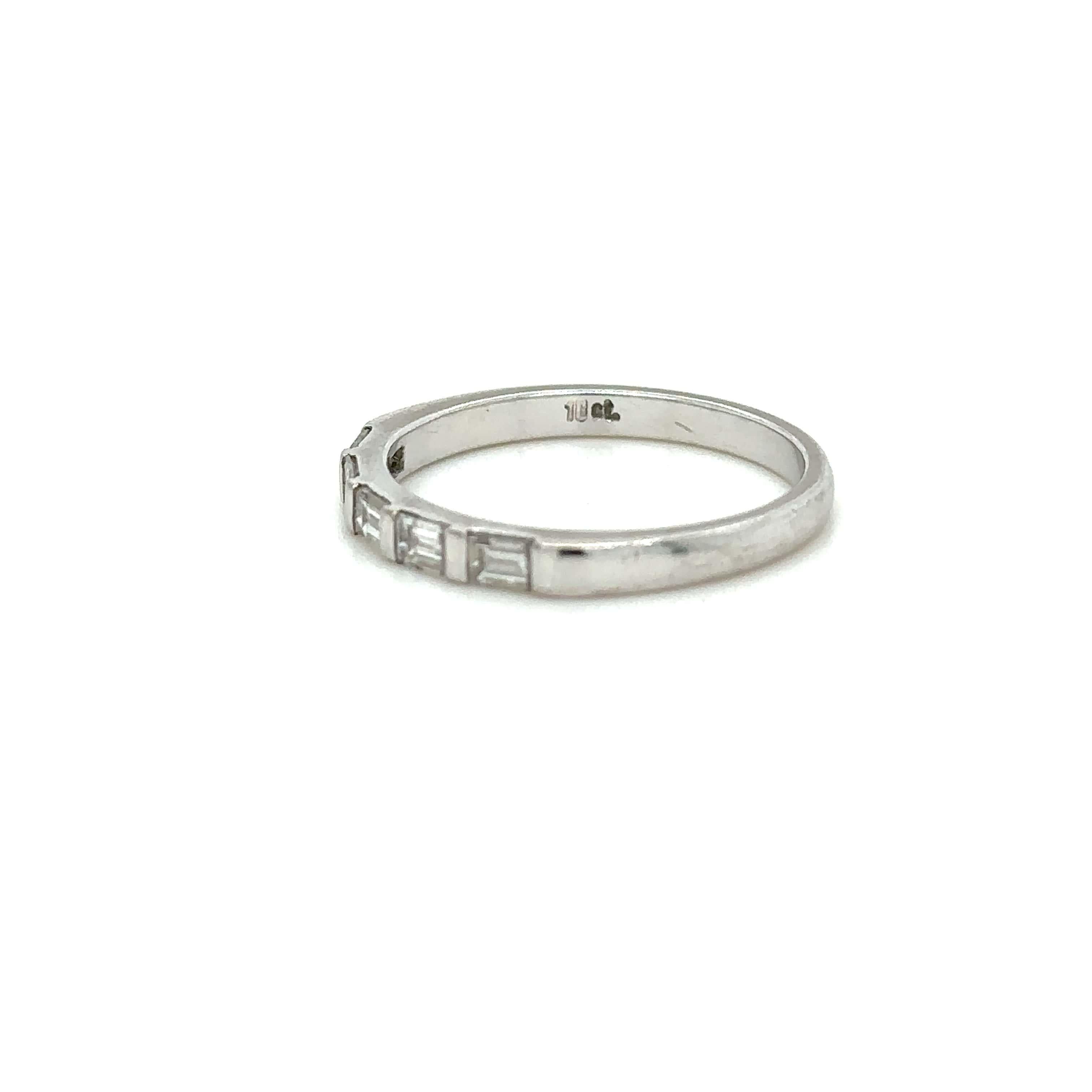 Bespoke Diamond Half Eternity Ring 0.50ct For Sale 2