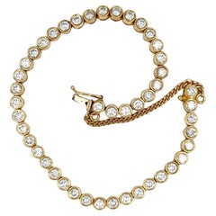 Bespoke Diamond Line Bracelet 4.60ct