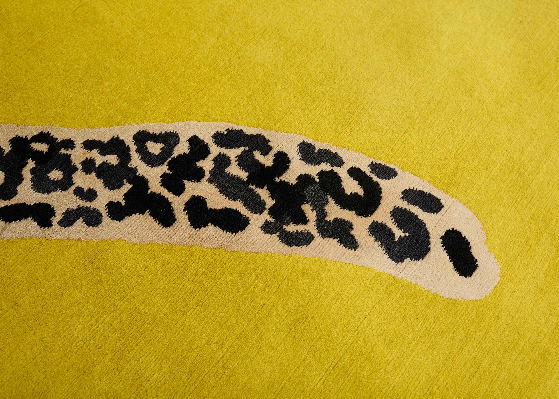 Diane Von Furstenberg Double Climbing Leopard-Teppich 13'W x 13'L im Angebot 2