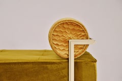 Lit de jour double sur mesure en bois dur recyclé et laiton massif par P. Tendercool (Indoor)