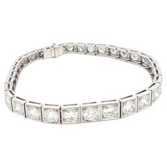 Bespoke Edwardian Style Diamond Bracelet