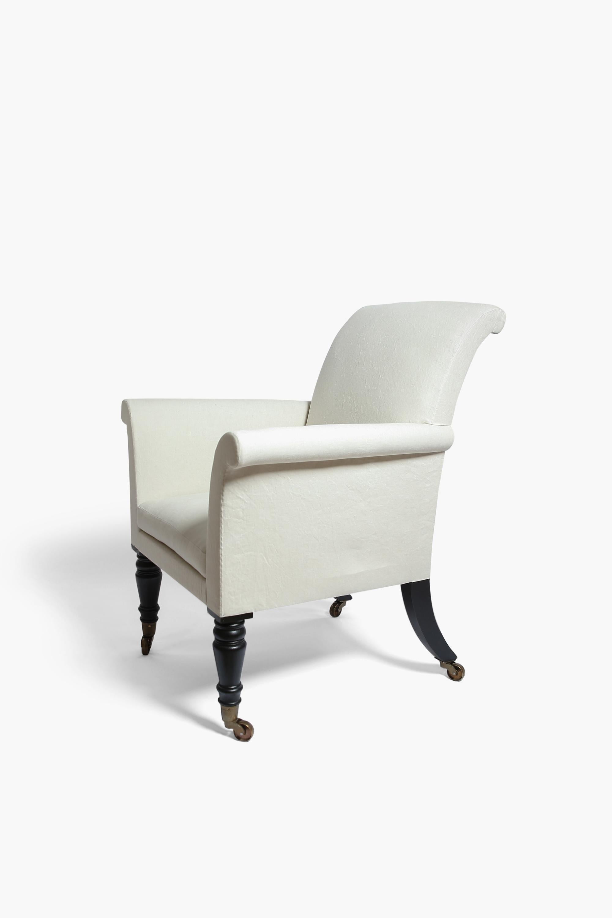 Bespoke English Library Armchair Siglo XXI y contemporáneo en venta