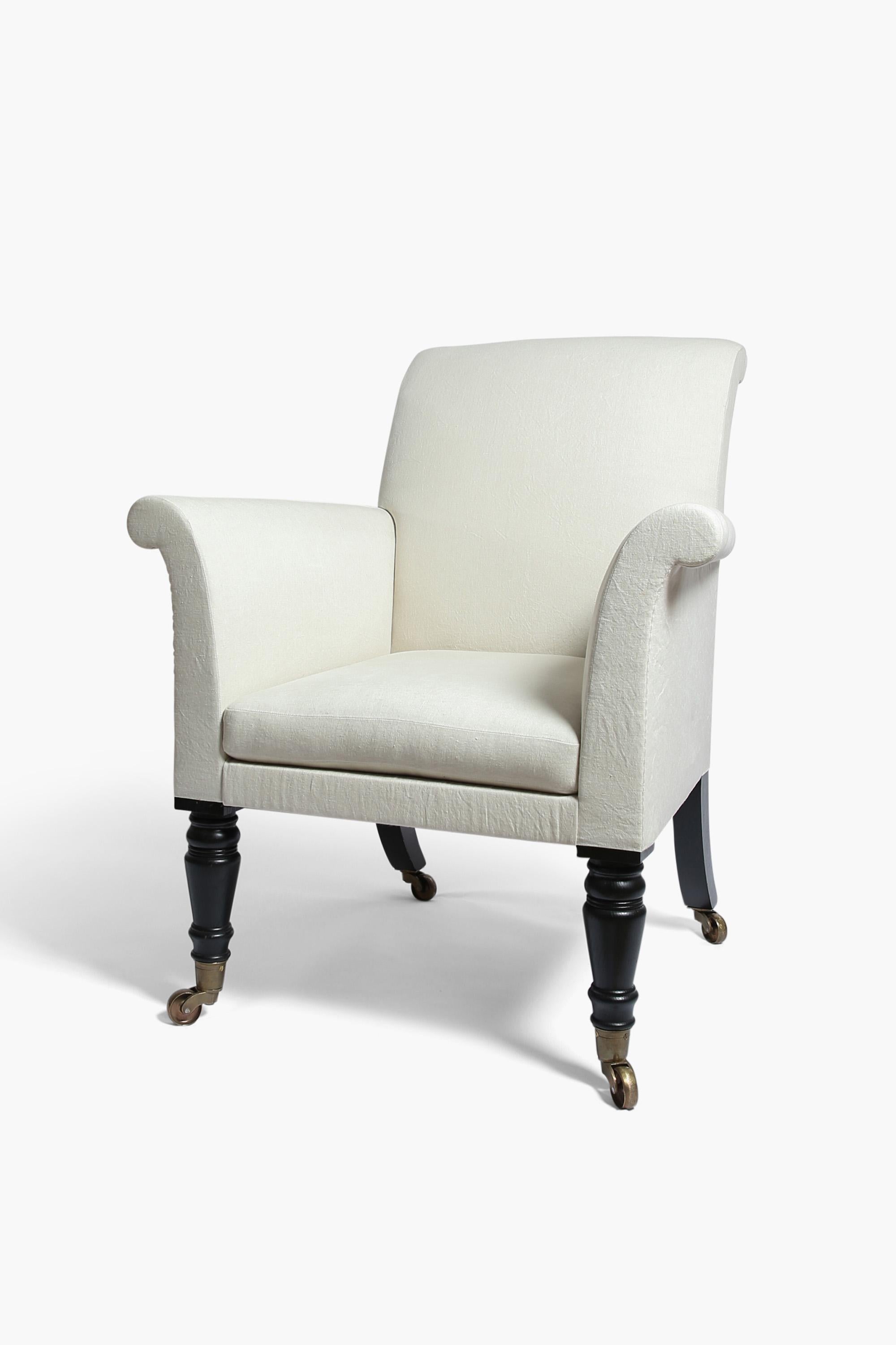 Bespoke English Library Armchair en venta 1
