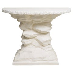 Bespoke French Plaster Brutalist Console