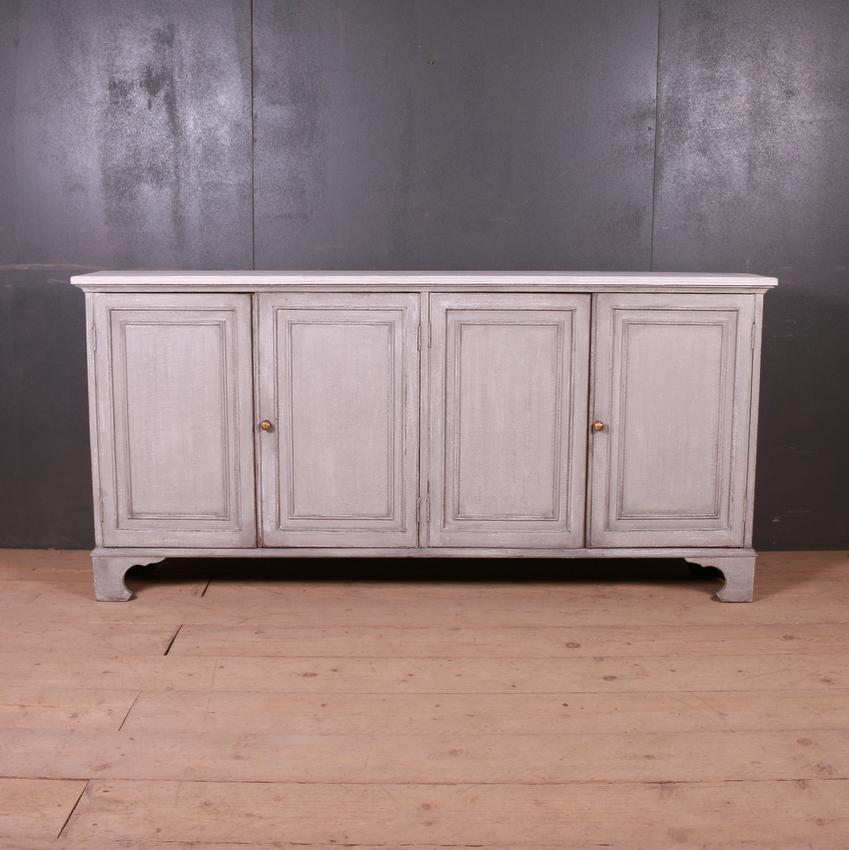 Narrow 4-door painted French style enfilade.



Dimensions
74.5 inches (189 cms) wide
12 inches (30 cms) deep
36 inches (91 cms) high.

This item is custom built so can be made to your required dimensions.