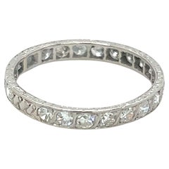 Bespoke Full Circle Diamond Wedding Ring 0.88ct