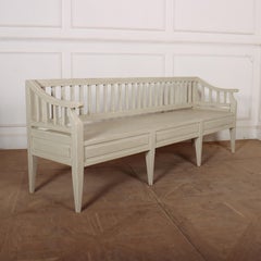 Banco a medida de estilo Gustaviano