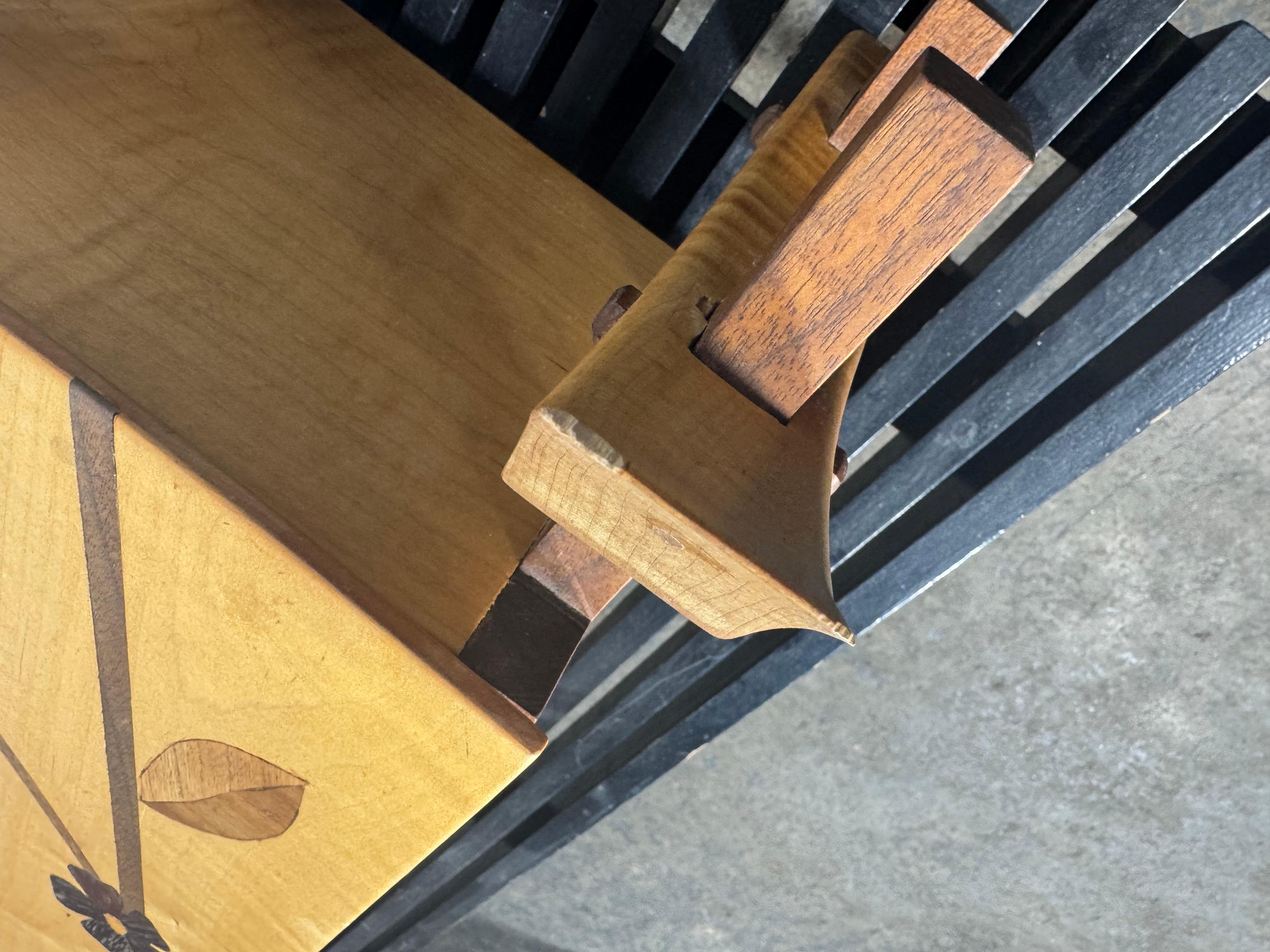 Joyero / Caja de Baratijas Artesanal Contemporáneo Modernista Asiático Hecho a Mano 2