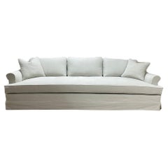 Bespoke Handmade Belgian Linen Sofa
