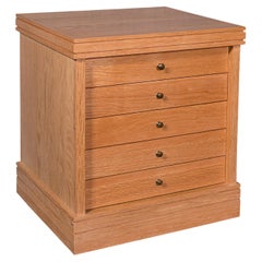 Bespoke, High Quality Specimen Box, English, Oak, Watchmaker, Collector Cabinet