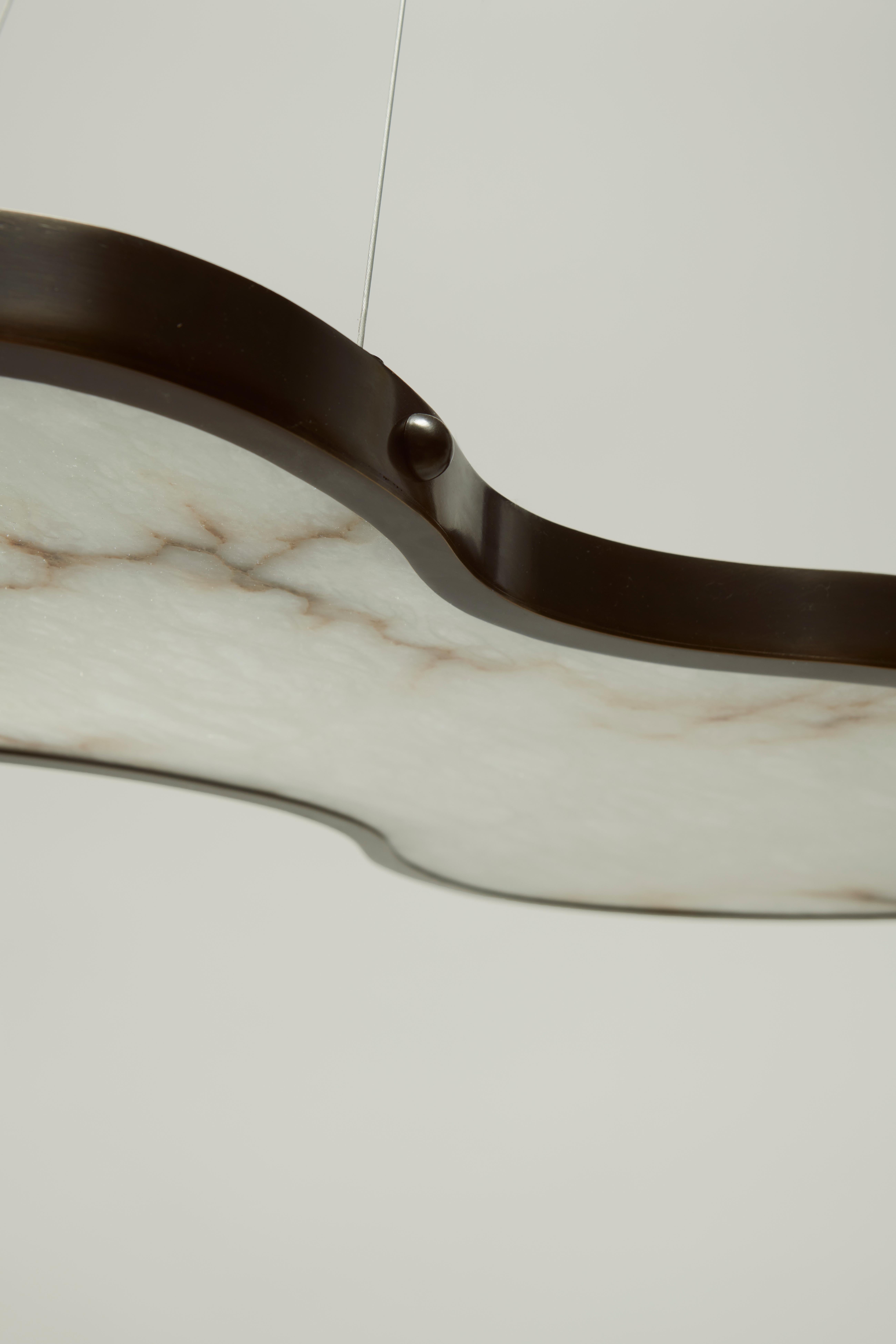 Mid-Century moderno Bespoke Italian Contemporary Chandelier 
