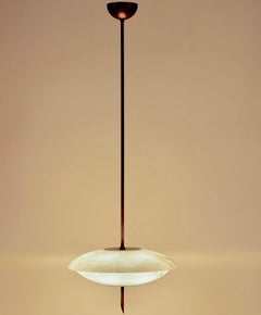 Maßgefertigter italienischer Kronleuchter "Cosmos" aus gebürstetem Messing im Antiklook