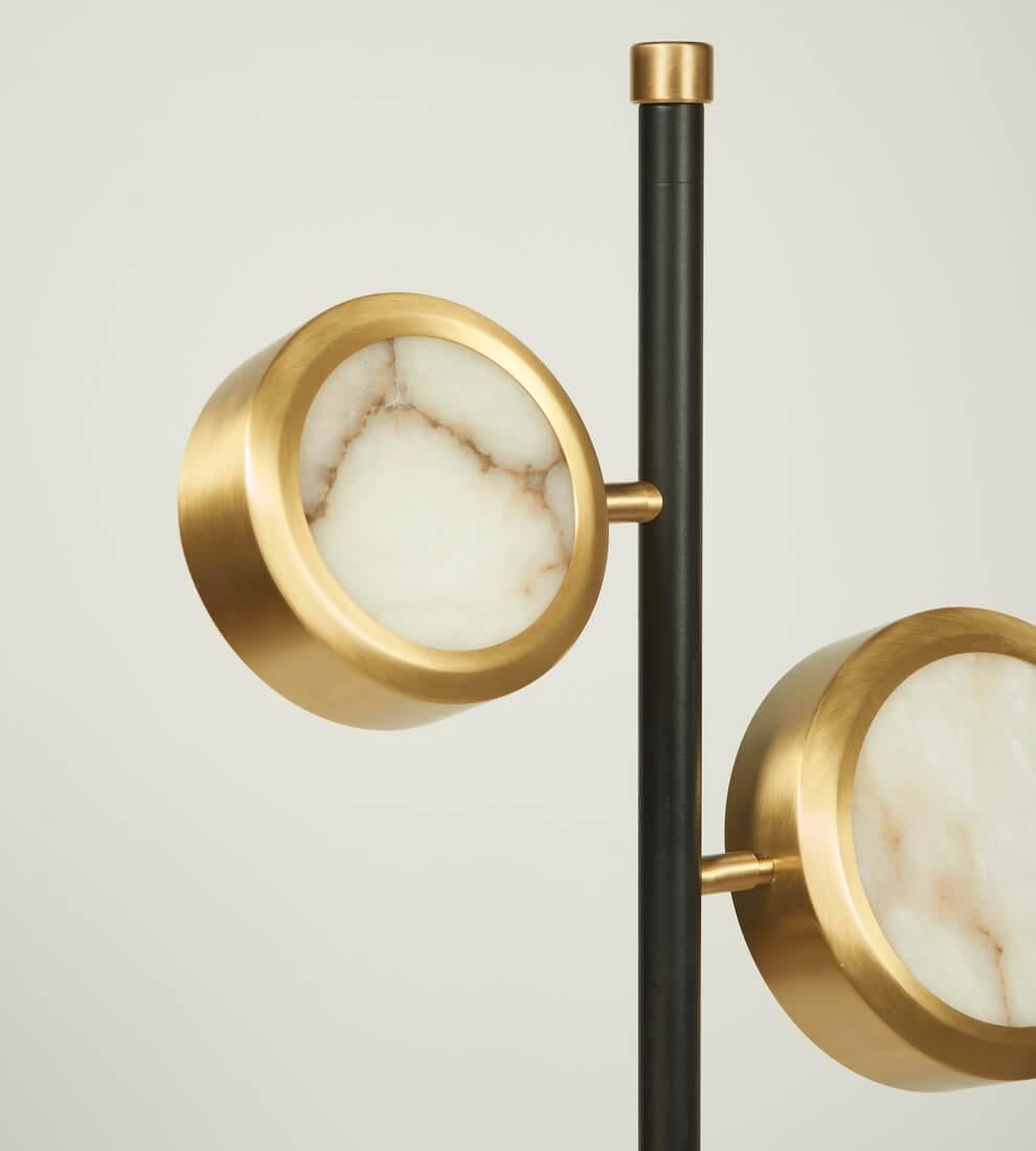 Mid-Century moderno Bespoke Italian Floor Lamp 
