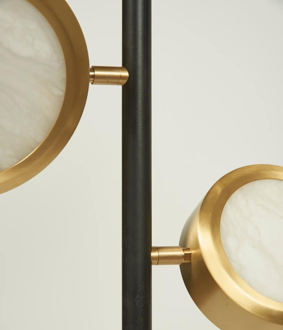 Galvanizzato Bespoke Italian Floor Lamp 