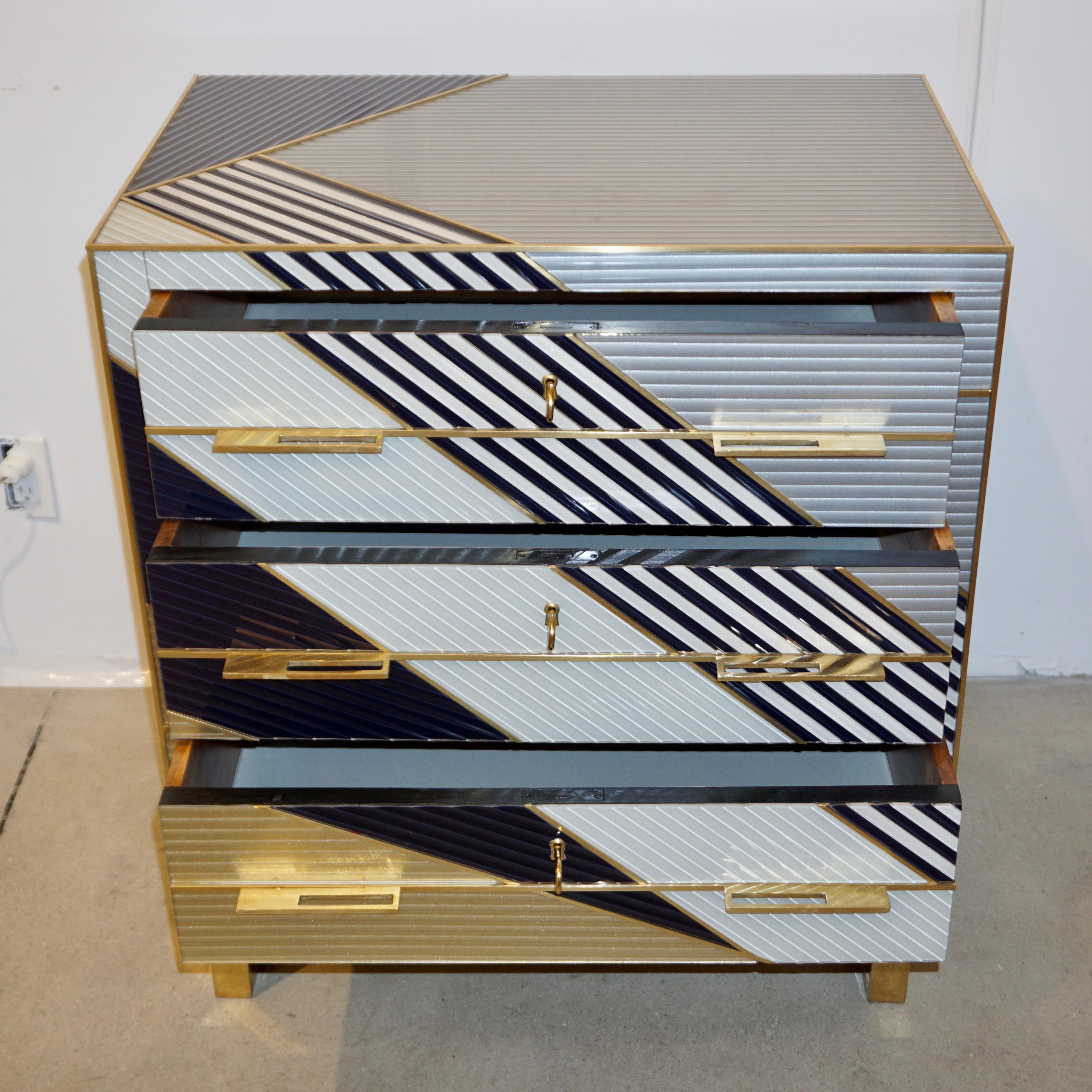 nightstand with gold legs