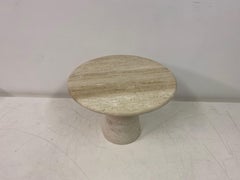 Bespoke Italian Travertine Coffee or Side Table