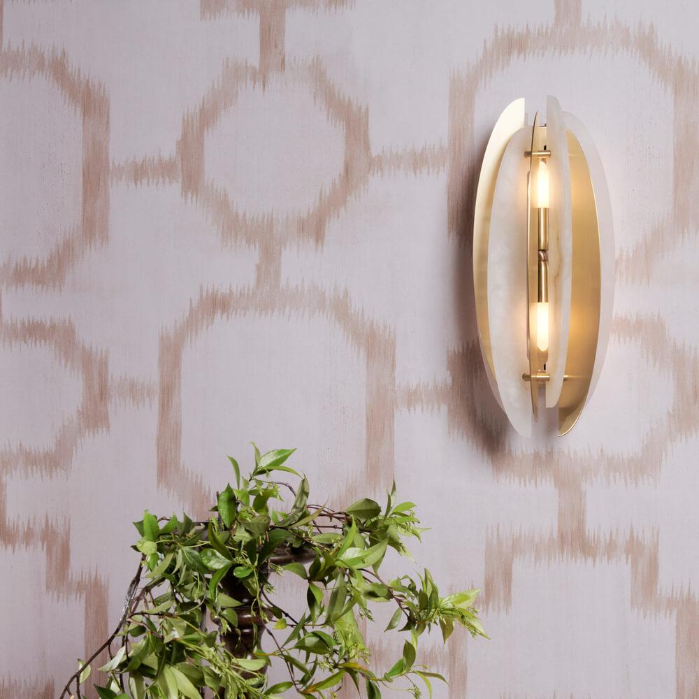 Periodo contemporaneo Bespoke Italian wall sconce 