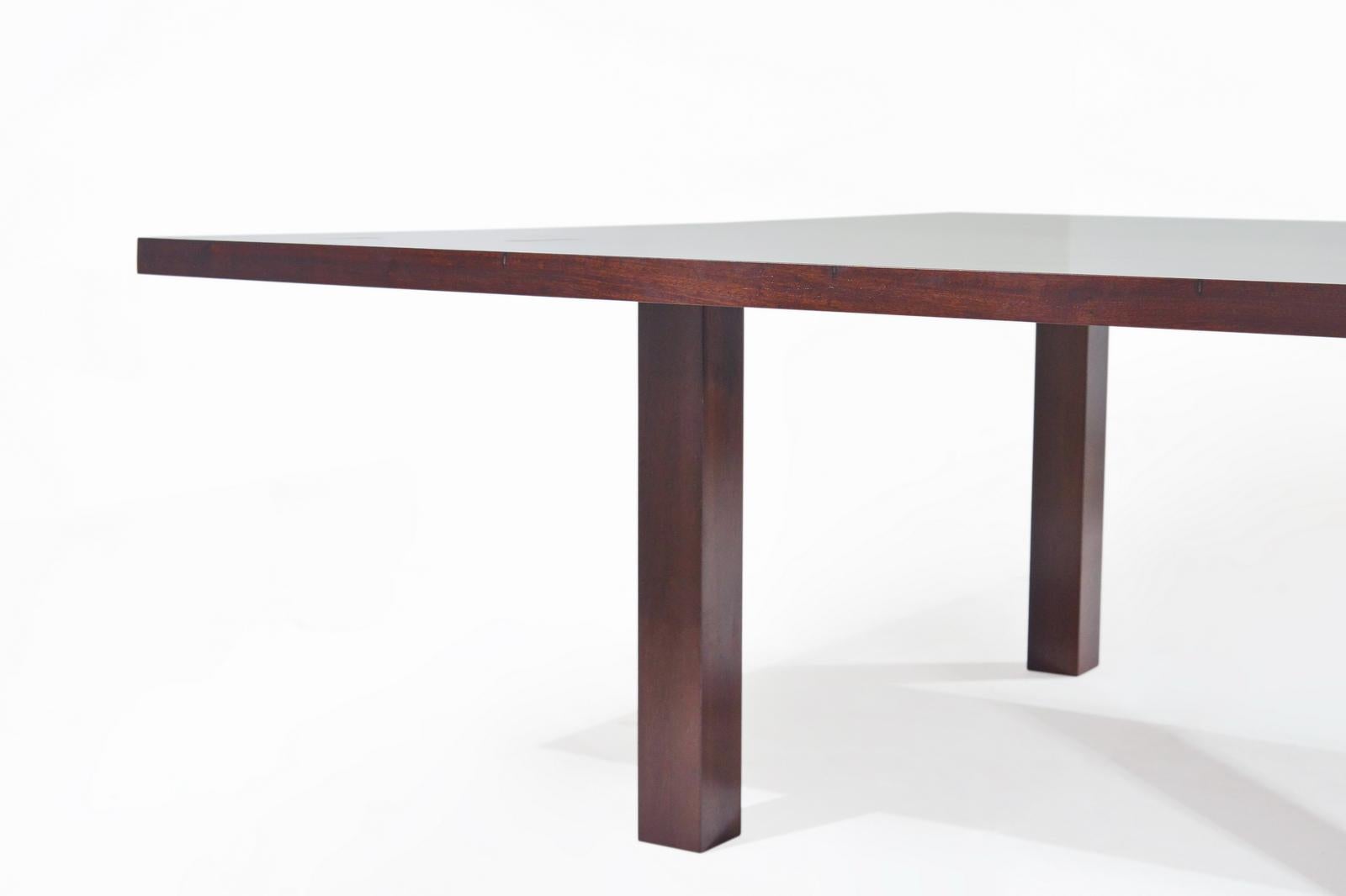 Hand-Crafted Bespoke Library / Working Table Reclaimed Hardwood, by P. Tendercool For Sale