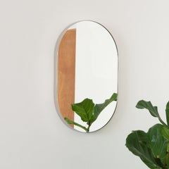 Bespoke Listing For Lourdes Set of 2 Capsula Mirrors Nickel Plated Frame