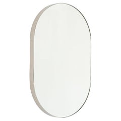 Bespoke Listing For Lourdes Set of 2 Capsula Mirrors Nickel Plated Frame
