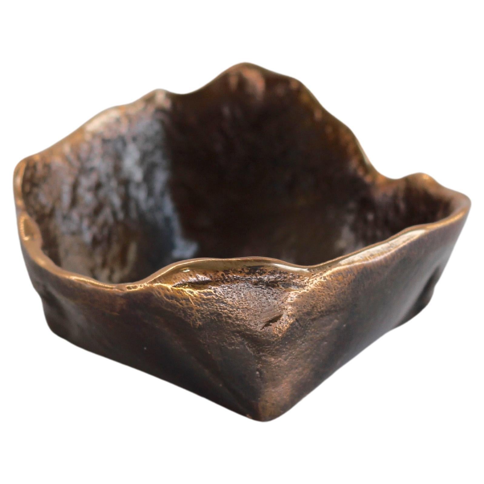 Bespoke Listing for Rachel Set of 3 Handmade Cast Bronze Bowls For Sale