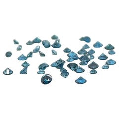 Maßgeschneiderte lose blaue Diamanten im runden Brillantschliff 1,00 Karat