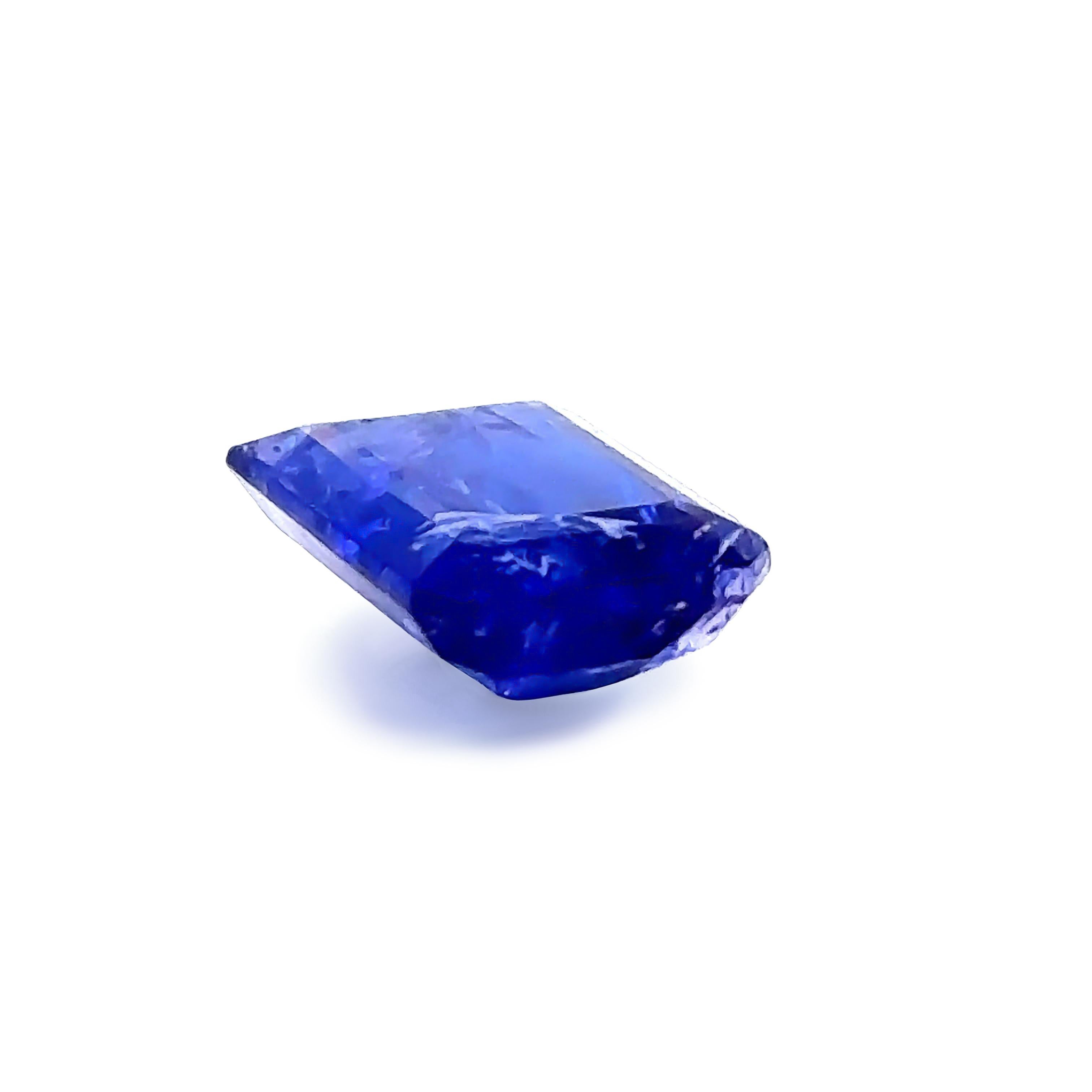 Lose natürliche Tansanite nach Maß 7,68ct im Zustand „Hervorragend“ im Angebot in SYDNEY, NSW