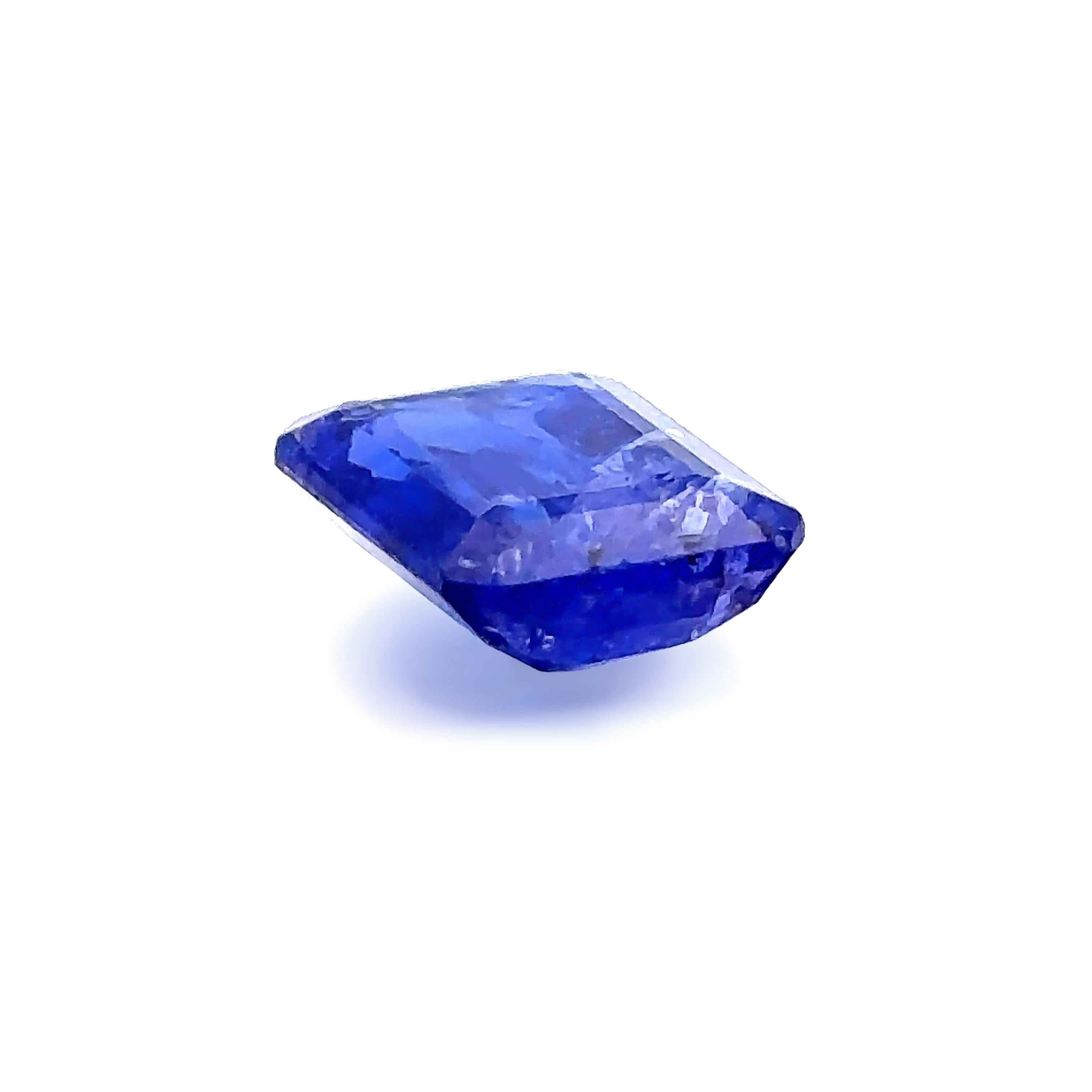 Lose natürliche Tansanite nach Maß 7,68ct für Damen oder Herren im Angebot