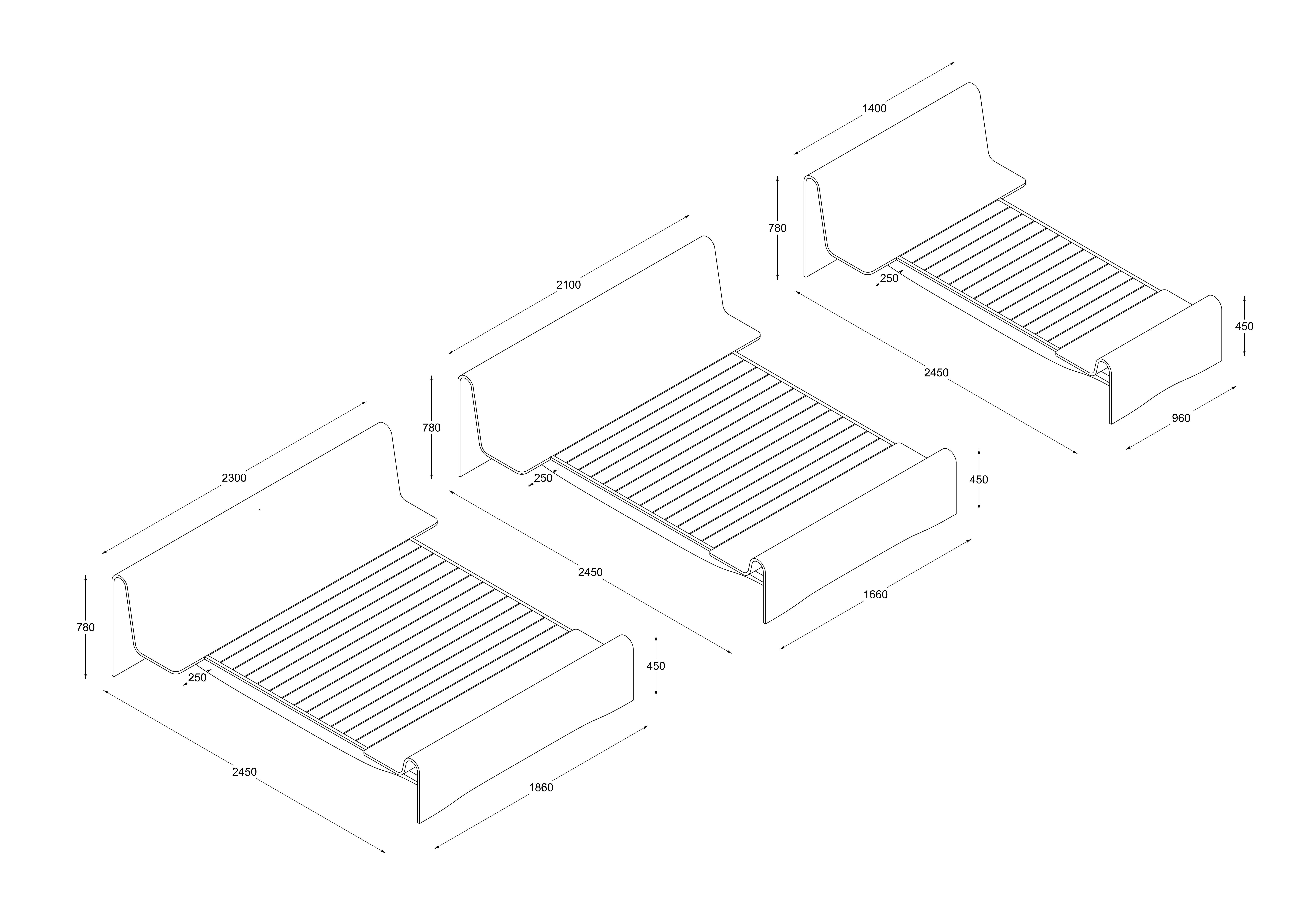 Bespoke Lovegrove Birch Beds Collection For Sale 3