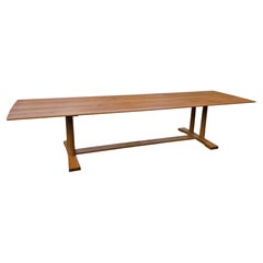 Used Bespoke Luke Hughes 3.35 Meter Oak Table