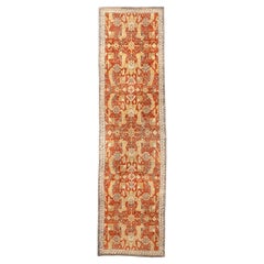 Bespoke Mahal Style Runner with Floral Botanical Pattern