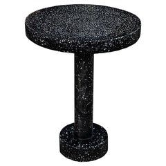 Maßgeschneiderter Mephisto-Tisch aus Portlander Stein und Terrazzo-Keramik aus Stein von Toad Gallery